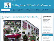 Tablet Screenshot of collezioneottaviocastellini.com